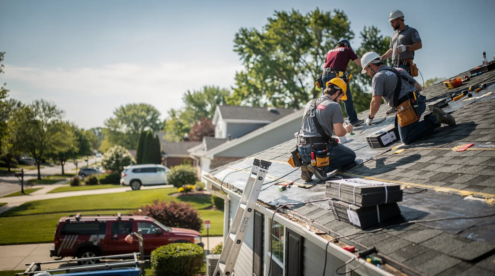 Roof Repair in New Richmond, WI around you